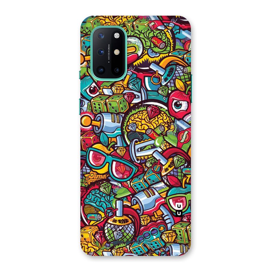 Retro Diamond Design Back Case for OnePlus 8T