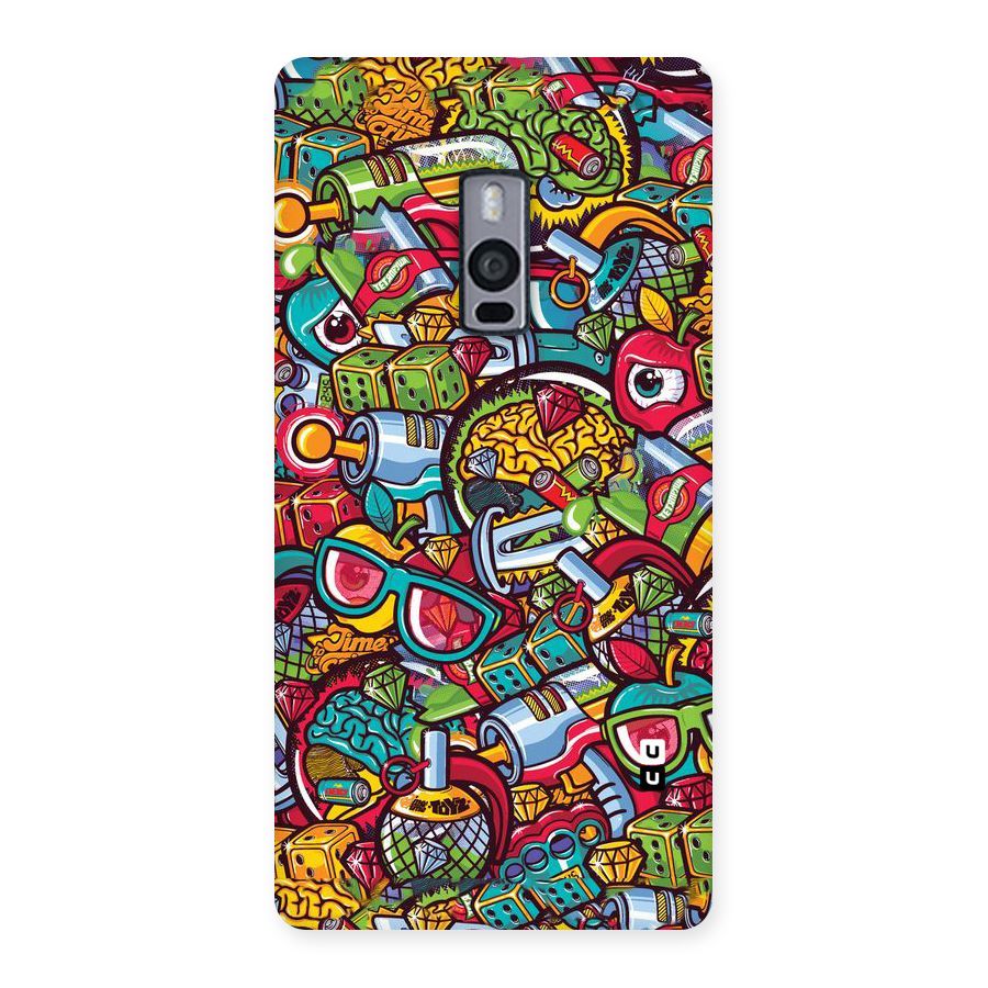 Retro Diamond Design Back Case for OnePlus Two