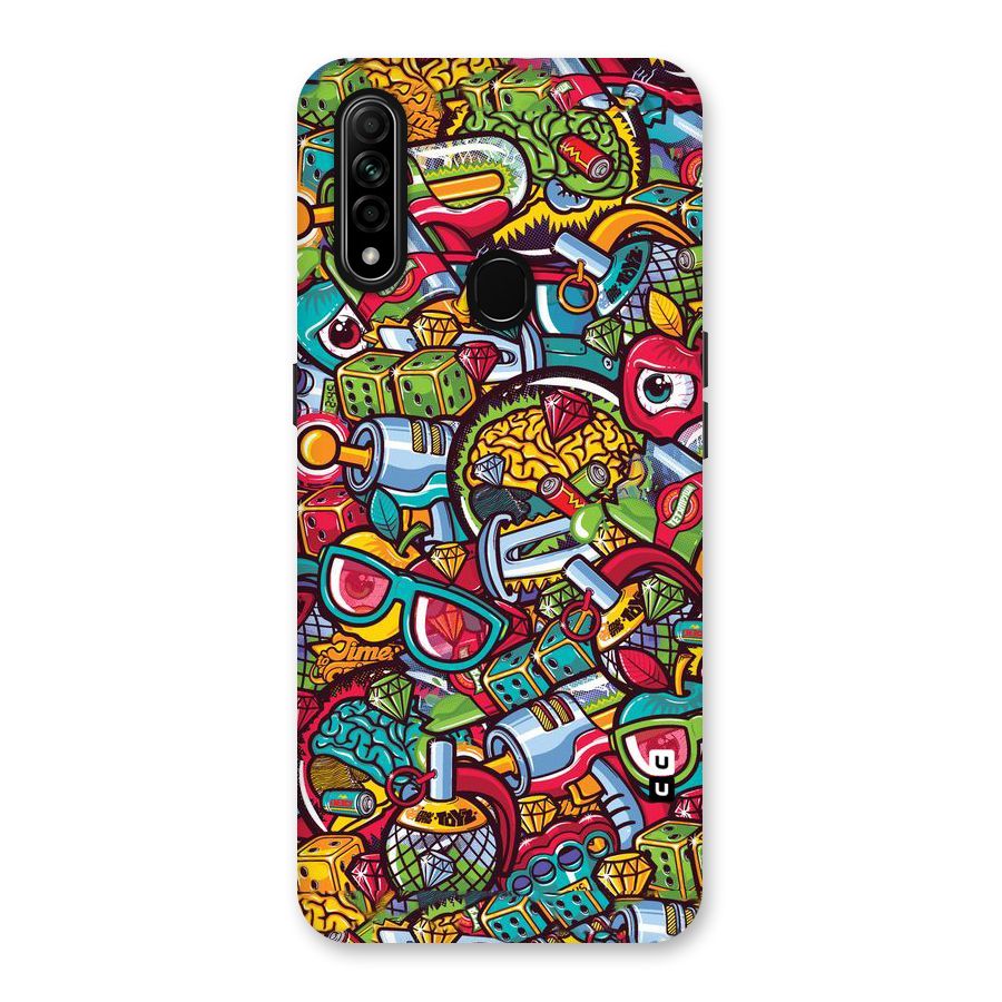 Retro Diamond Design Back Case for Oppo A31