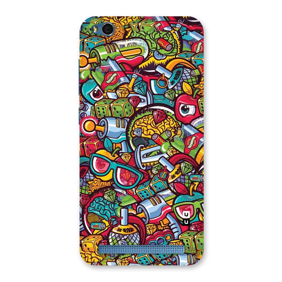 Retro Diamond Design Back Case for Redmi 5A