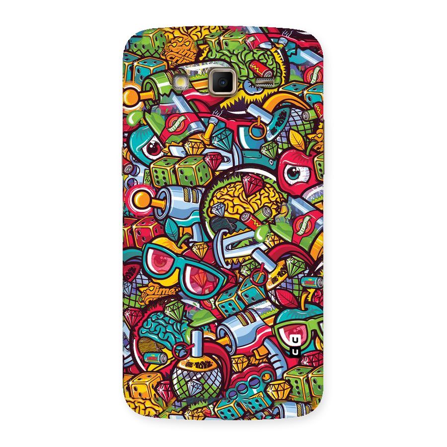 Retro Diamond Design Back Case for Samsung Galaxy Grand 2