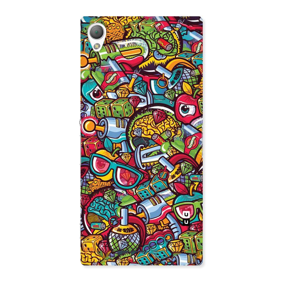 Retro Diamond Design Back Case for Sony Xperia Z3
