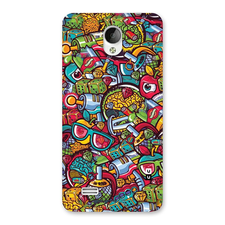 Retro Diamond Design Back Case for Vivo Y21