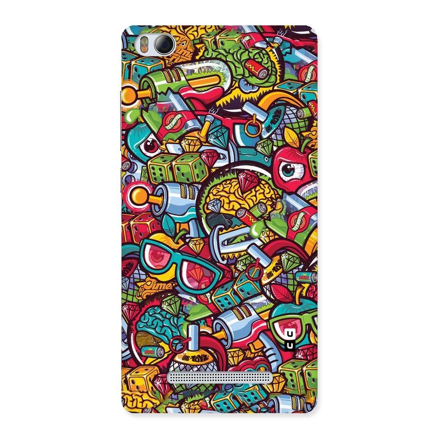 Retro Diamond Design Back Case for Xiaomi Mi4i