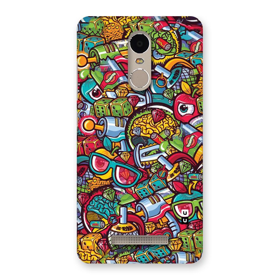Retro Diamond Design Back Case for Xiaomi Redmi Note 3