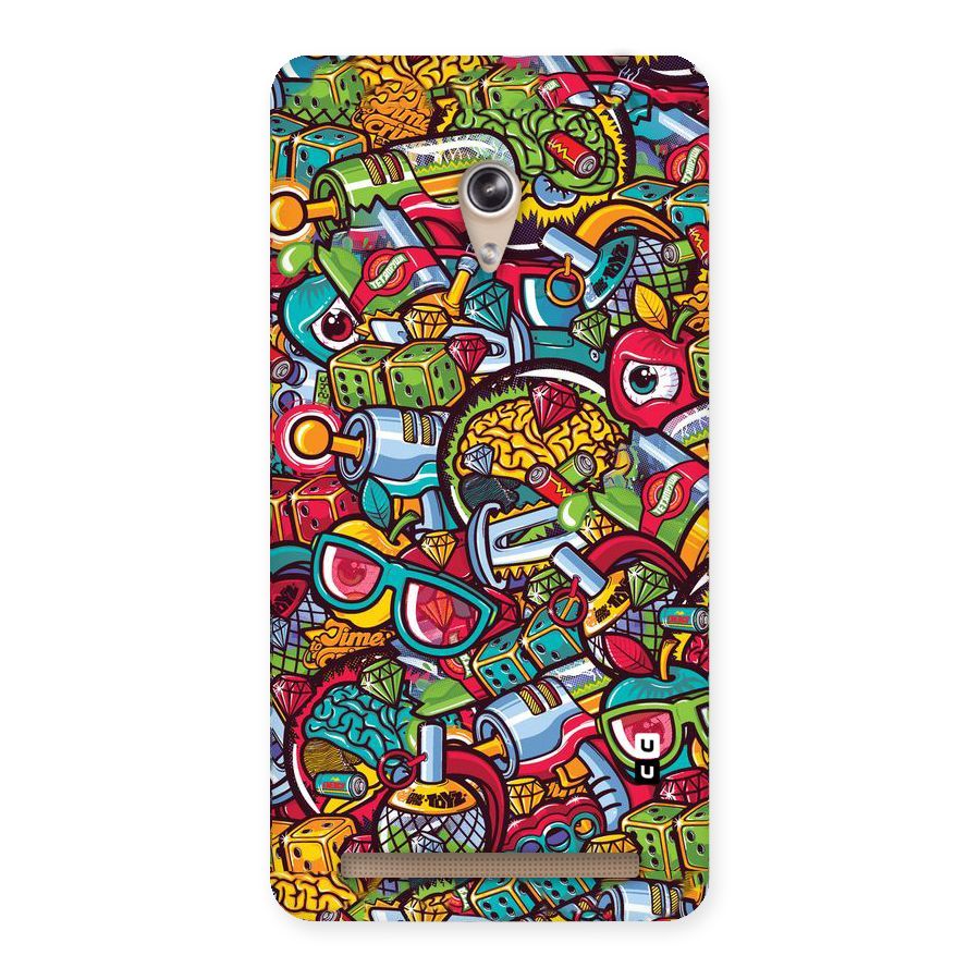 Retro Diamond Design Back Case for Zenfone 6