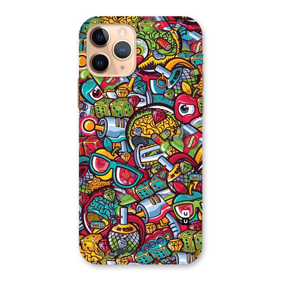 Retro Diamond Design Back Case for iPhone 11 Pro