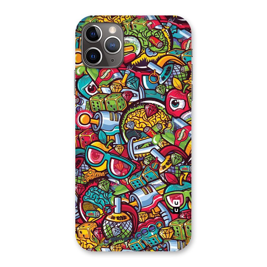 Retro Diamond Design Back Case for iPhone 11 Pro Max