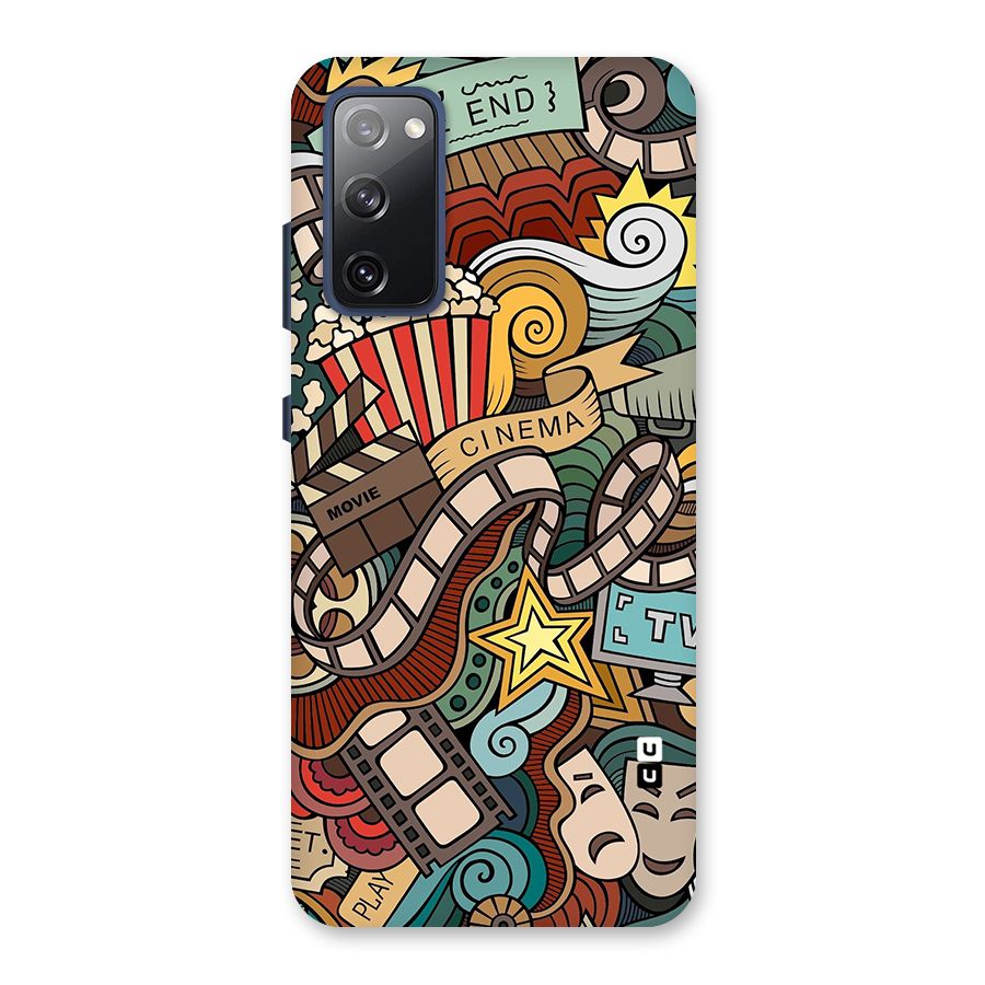Retro Doodle Art Back Case for Galaxy S20 FE