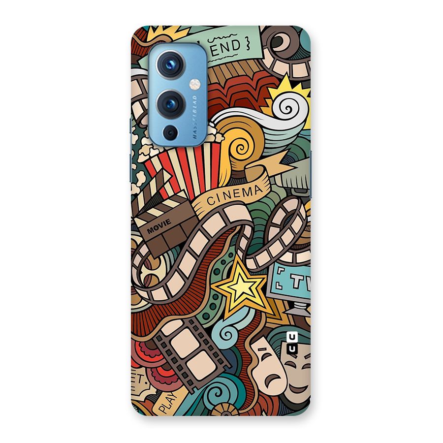 Retro Doodle Art Back Case for OnePlus 9