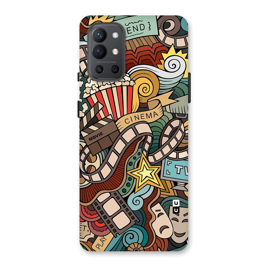Retro Doodle Art Back Case for OnePlus 9R