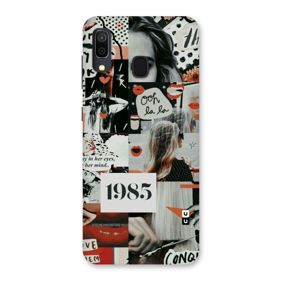 Retro Pattern Back Case for Galaxy A30