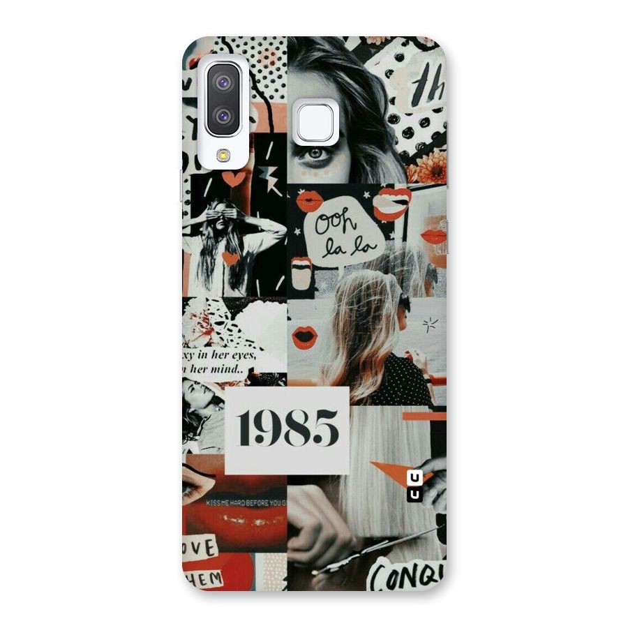 Retro Pattern Back Case for Galaxy A8 Star