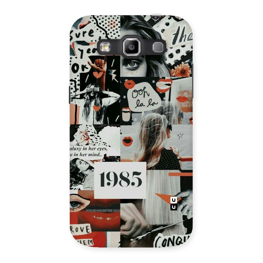 Retro Pattern Back Case for Galaxy Grand Quattro