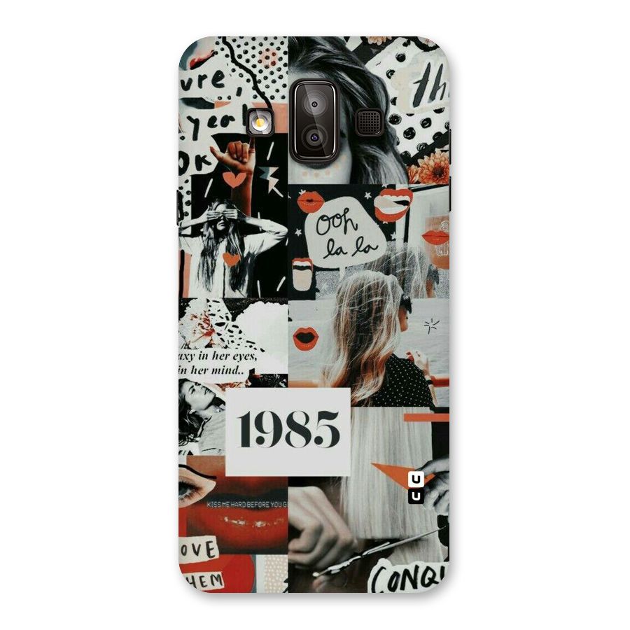 Retro Pattern Back Case for Galaxy J7 Duo