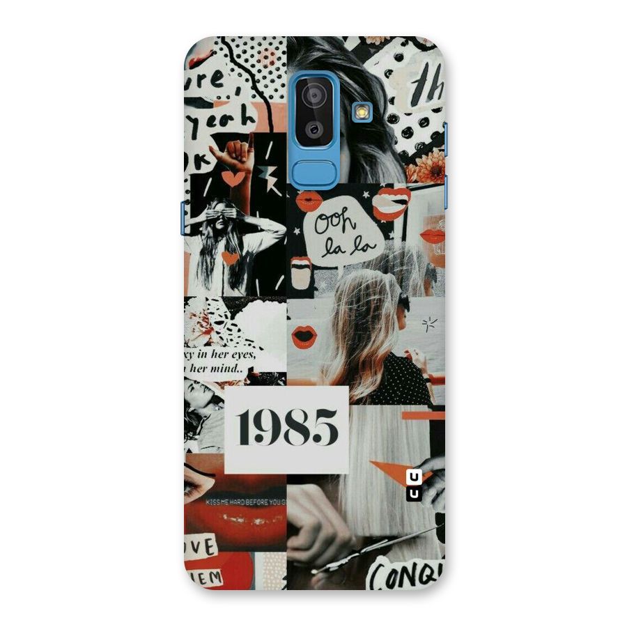Retro Pattern Back Case for Galaxy J8