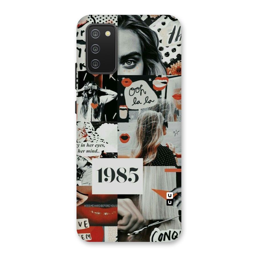 Retro Pattern Back Case for Galaxy M02s
