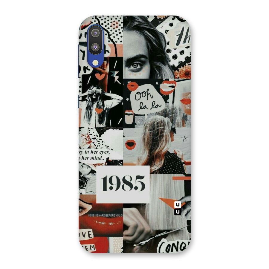 Retro Pattern Back Case for Galaxy M10