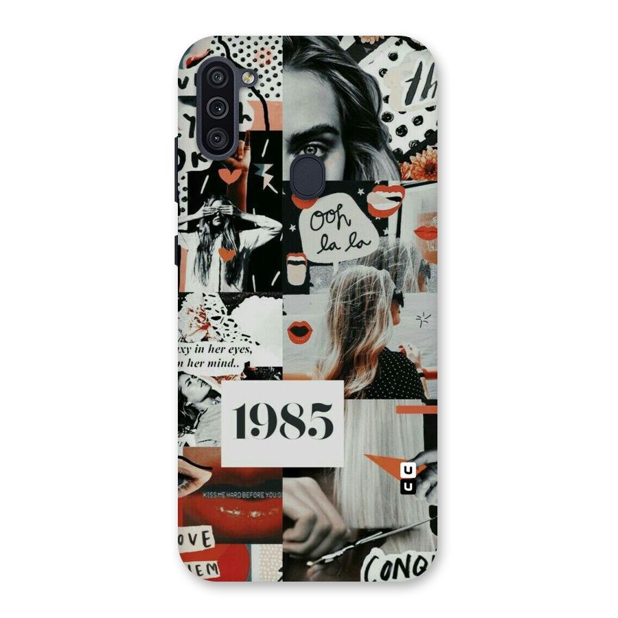 Retro Pattern Back Case for Galaxy M11