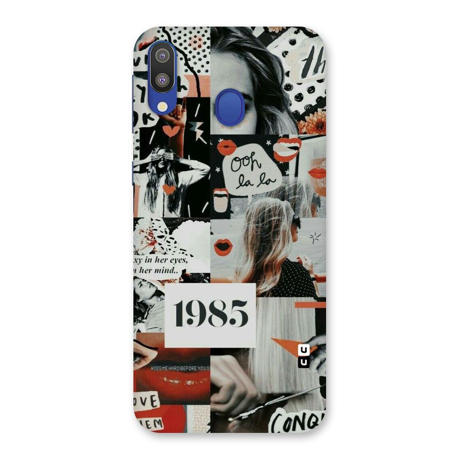 Retro Pattern Back Case for Galaxy M20