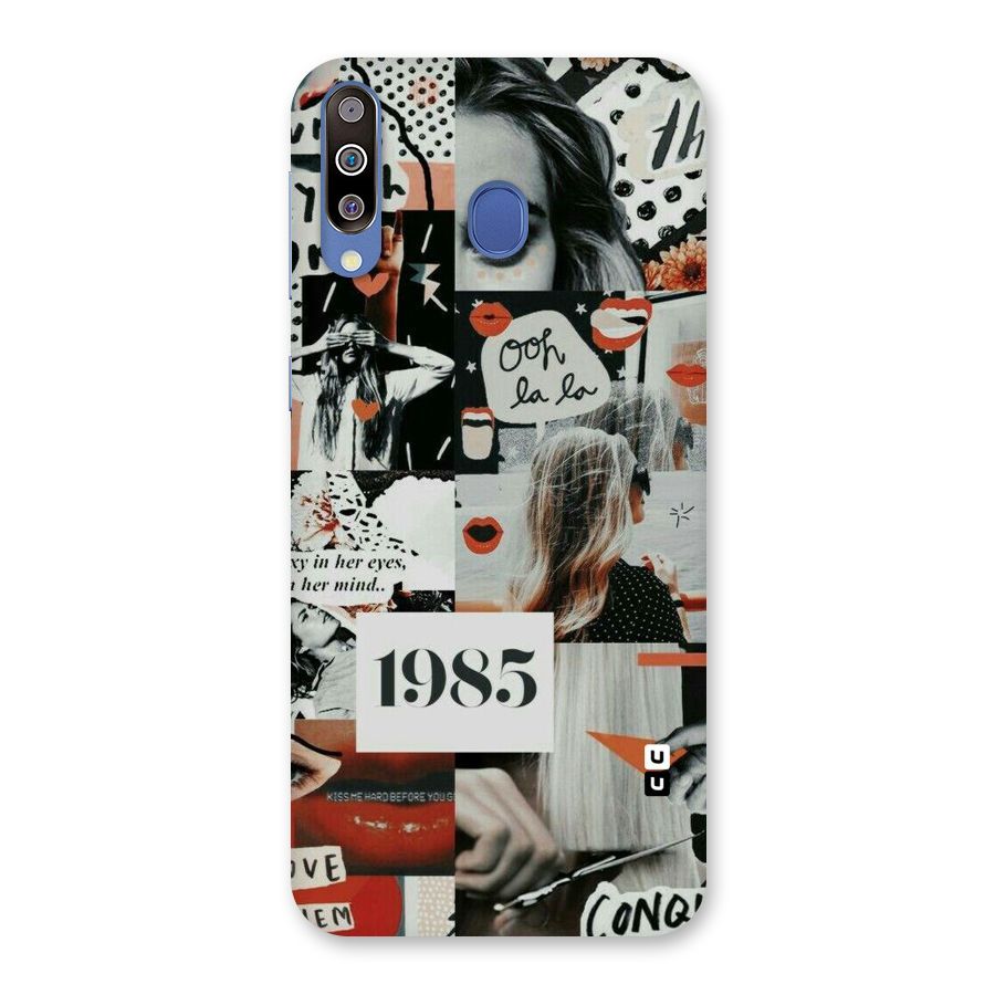 Retro Pattern Back Case for Galaxy M30