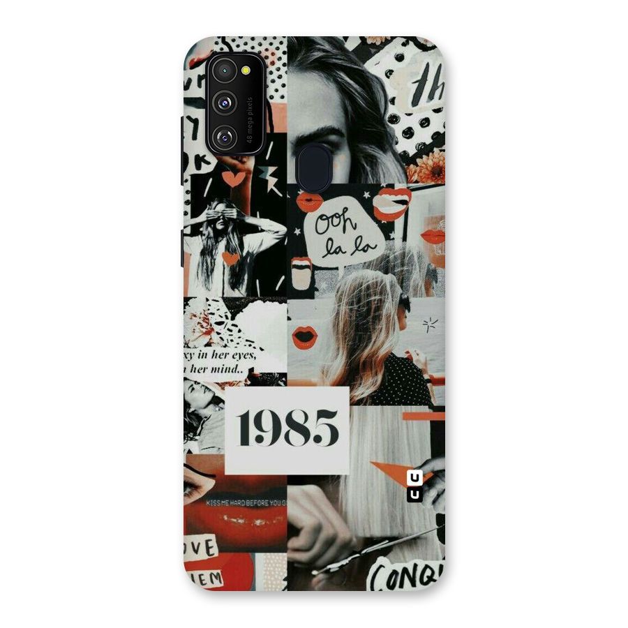 Retro Pattern Back Case for Galaxy M30s