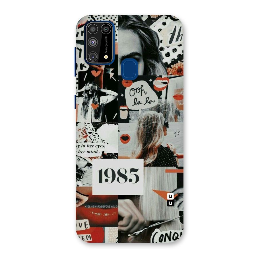 Retro Pattern Back Case for Galaxy M31