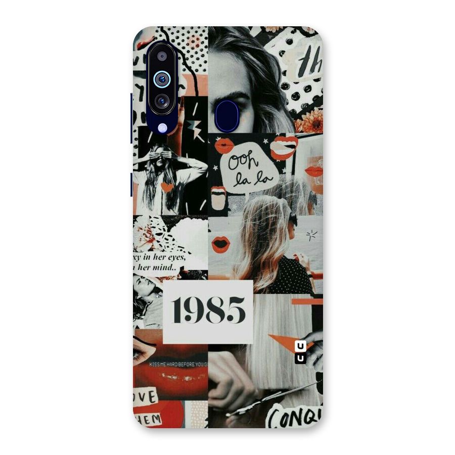 Retro Pattern Back Case for Galaxy M40