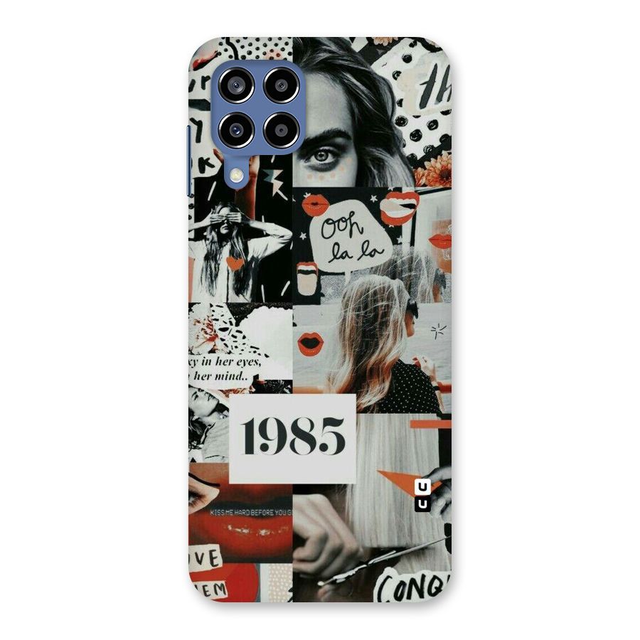 Retro Pattern Back Case for Galaxy M53 5G