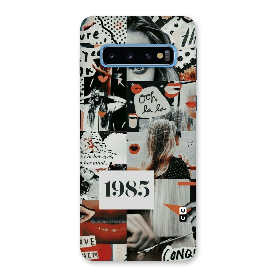 Retro Pattern Back Case for Galaxy S10