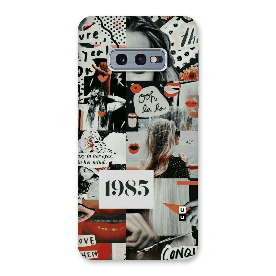 Retro Pattern Back Case for Galaxy S10e