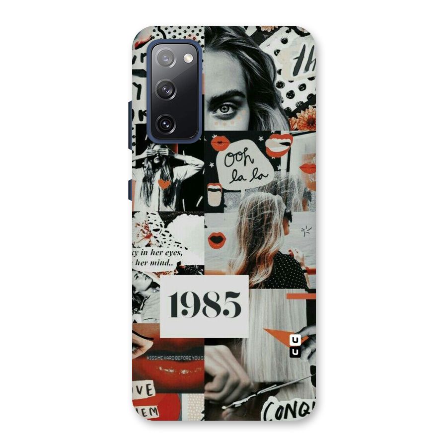 Retro Pattern Back Case for Galaxy S20 FE