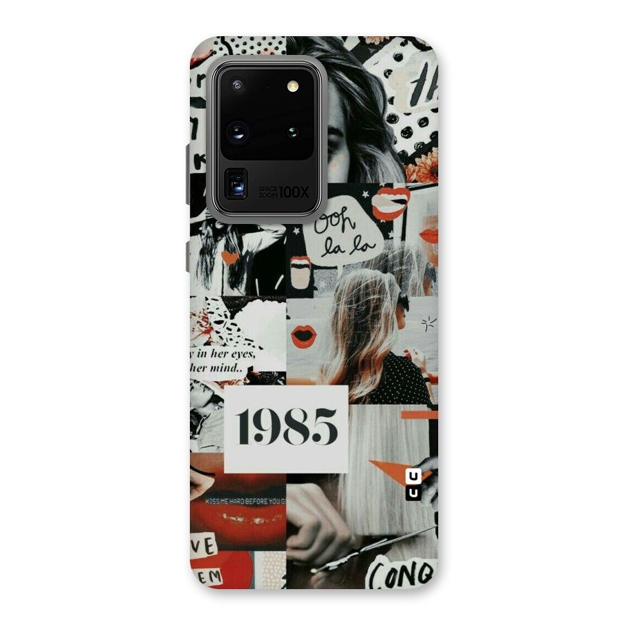 Retro Pattern Back Case for Galaxy S20 Ultra