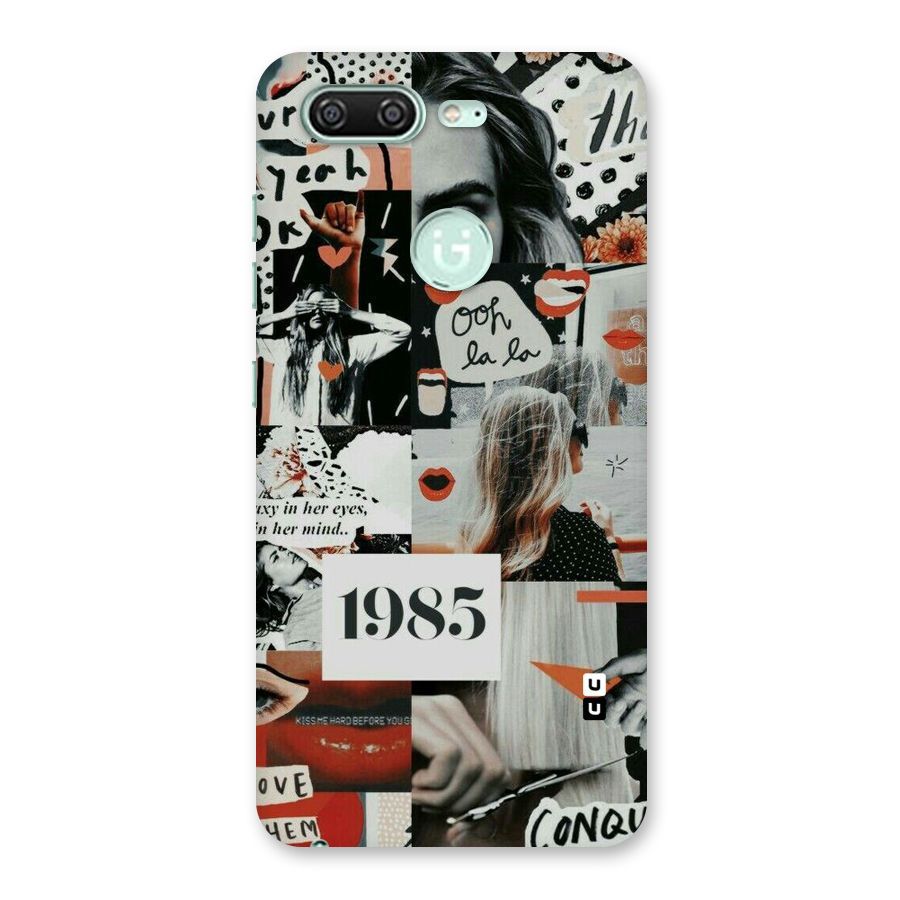 Retro Pattern Back Case for Gionee S10