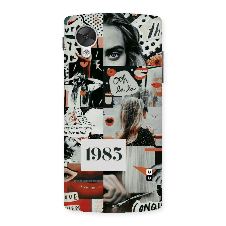 Retro Pattern Back Case for Google Nexsus 5