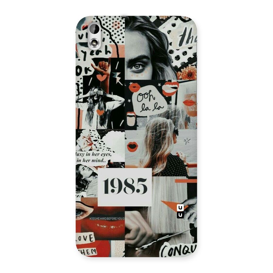 Retro Pattern Back Case for HTC Desire 816g