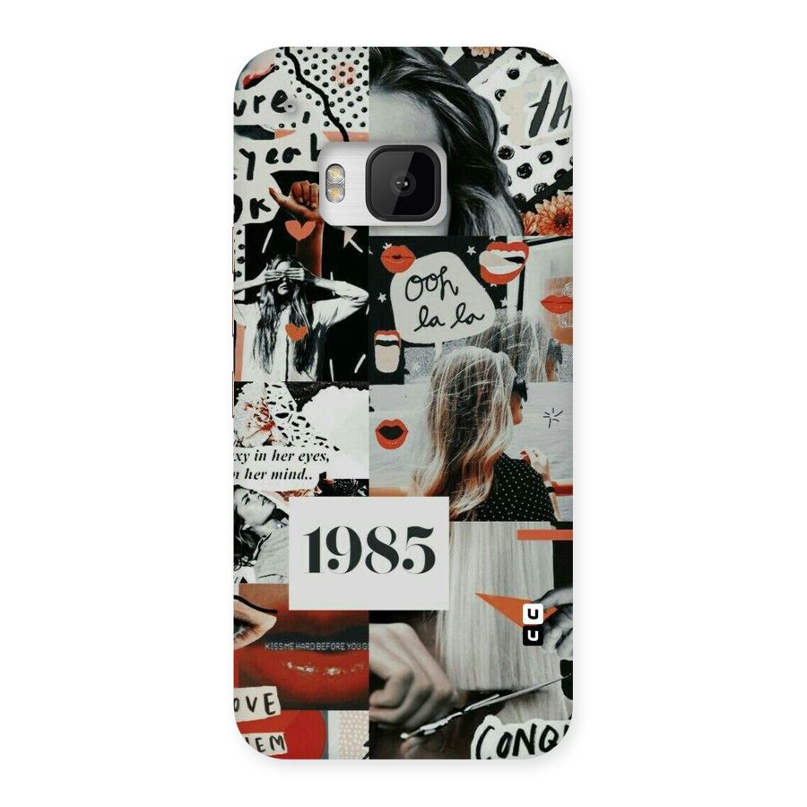 Retro Pattern Back Case for HTC One M9