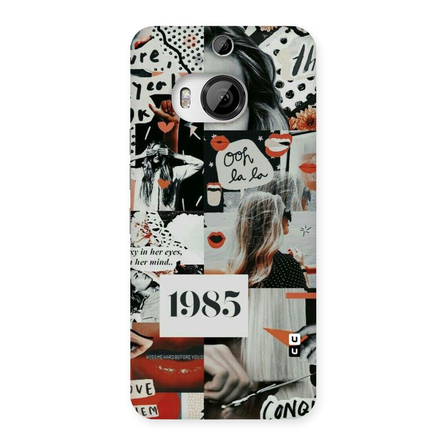 Retro Pattern Back Case for HTC One M9 Plus