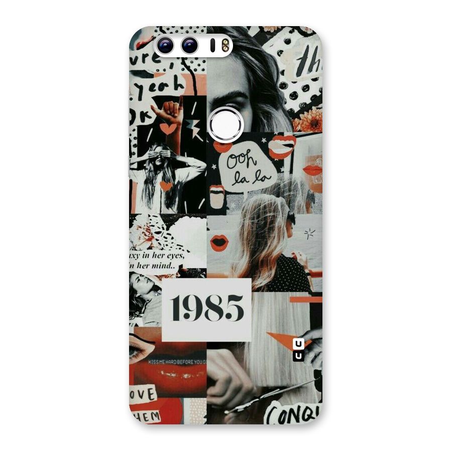 Retro Pattern Back Case for Honor 8