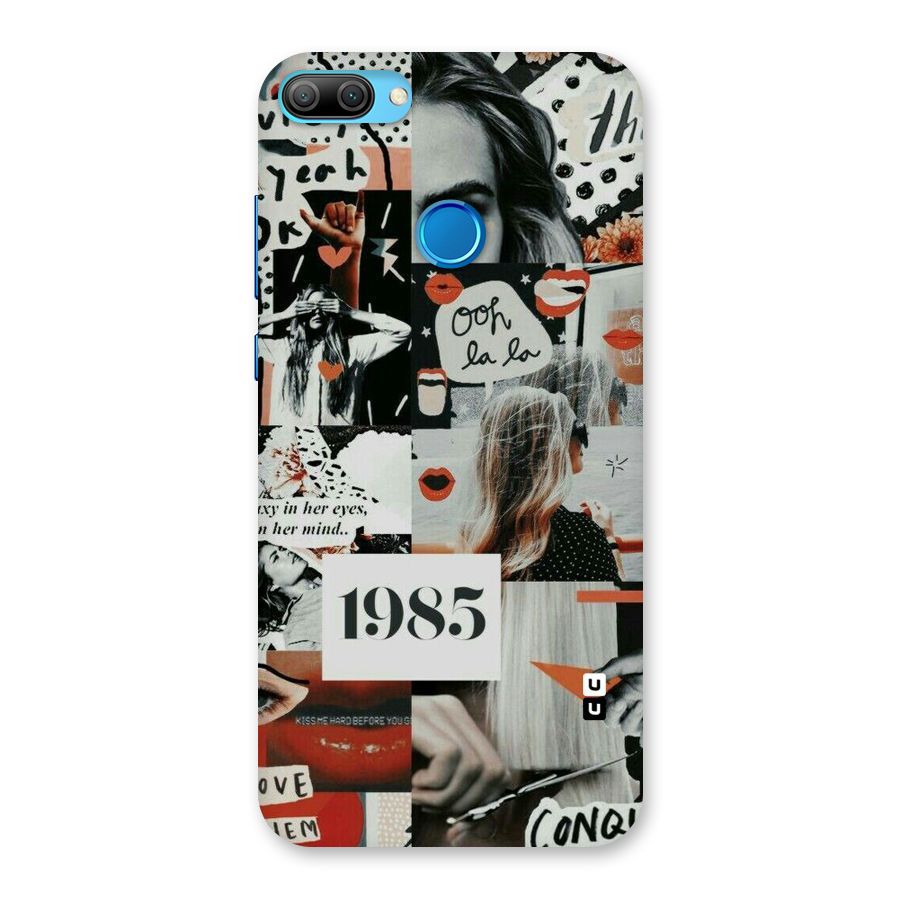Retro Pattern Back Case for Honor 9N