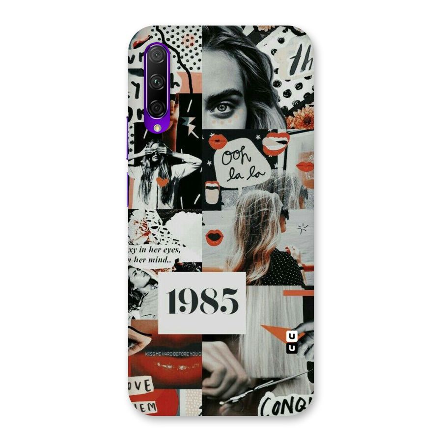Retro Pattern Back Case for Honor 9X Pro