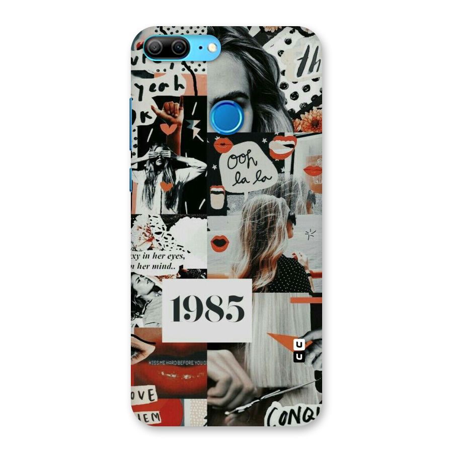 Retro Pattern Back Case for Honor 9 Lite