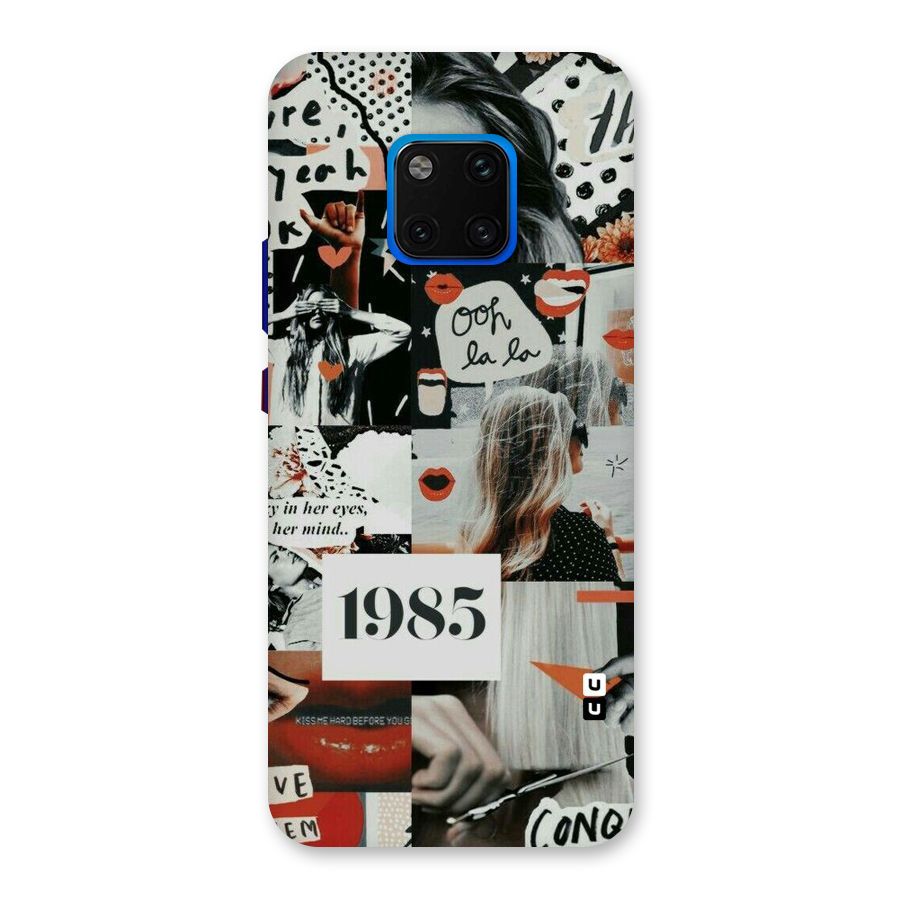 Retro Pattern Back Case for Huawei Mate 20 Pro