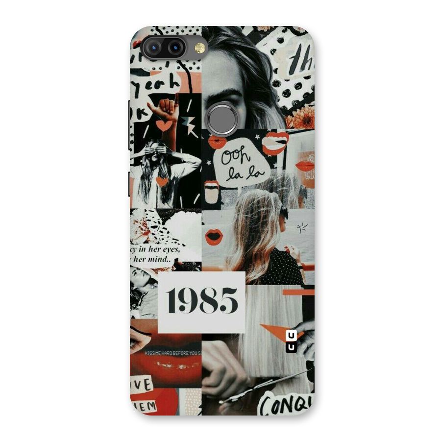 Retro Pattern Back Case for Infinix Hot 6 Pro