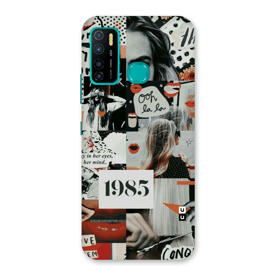 Retro Pattern Back Case for Infinix Hot 9 Pro