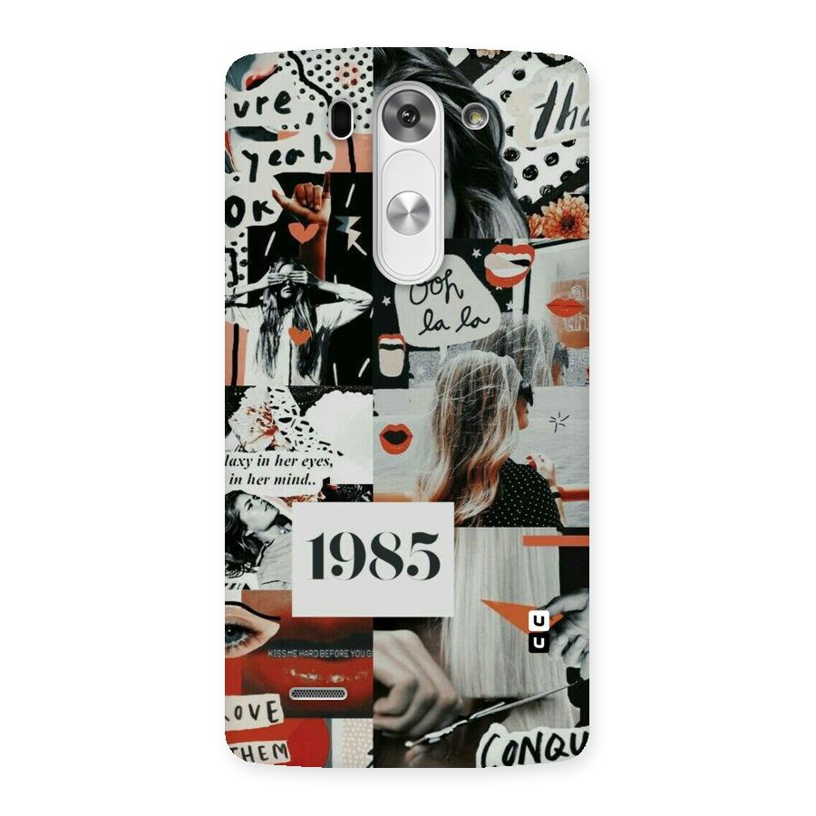 Retro Pattern Back Case for LG G3 Mini
