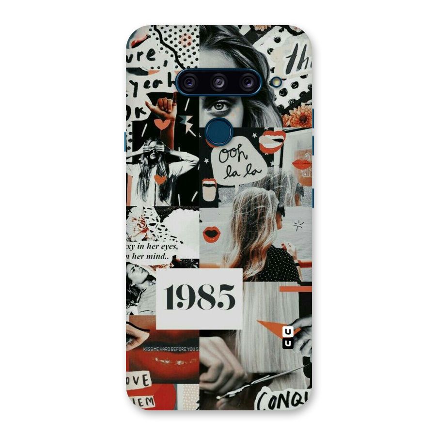 Retro Pattern Back Case for LG  V40 ThinQ