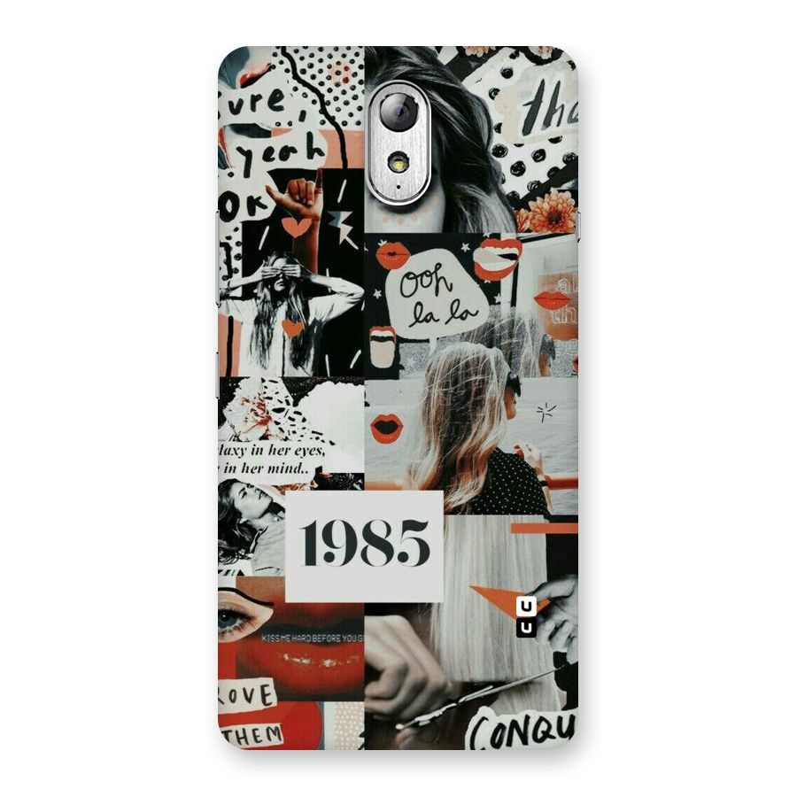 Retro Pattern Back Case for Lenovo Vibe P1M