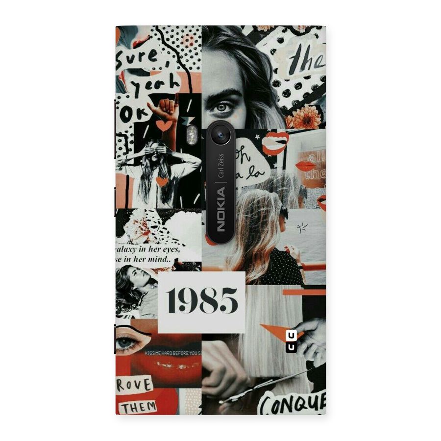 Retro Pattern Back Case for Lumia 920