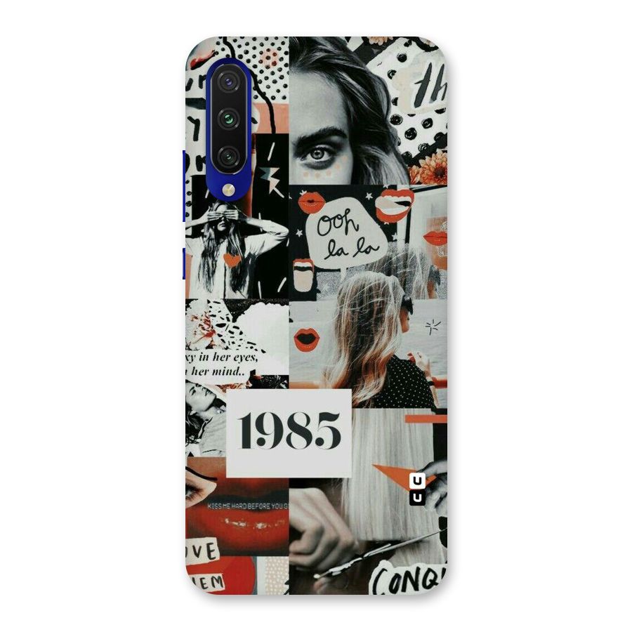 Retro Pattern Back Case for Mi A3